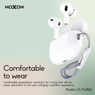 MOXOM LX-TW806 ANC+ENC TWS WIRELESS EARBUDS TWS WIRLESS BLUETOOTH V5.3 EARBUDS EARPHONE