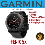 Garmin Fenix 5X Sapphire Editon Hiking Running Cycling Golf Swimming Triathlon Sport Watch + Free Gi