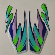 Striping Sticker list body Sticker yamaha rx king 1996 96