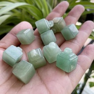 Jade Pendant With 3D Hole Beads