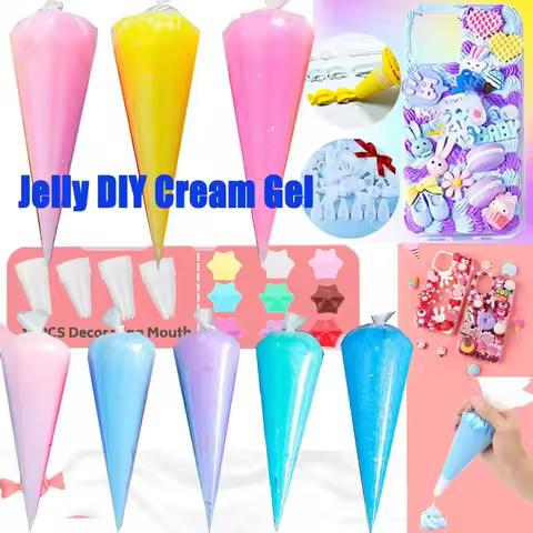 70 grams simulation cream glue, cream clay glue DIY cell phone case kit Diy material kit handmade ce