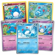[Pokemon] Marill Azumarill Common Reverse Holo English Singles