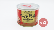 紅燒罐頭鮑魚 (4隻裝 / 鮑魚淨重50克) ×4罐