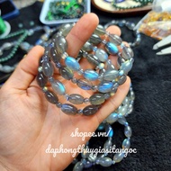 Blue mother of pearl bracelet size 8-11mm Svip