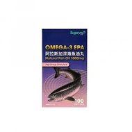 舒格雅 - Sugaryea 阿拉斯加深海魚油丸 OMEGA-3 100粒-[行貨]美國生產 此日期前最佳：2024年11月30日