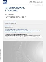 IEC 60050-561 Amd.4 Ed. 2.0 b:2021, Amendment 4 - International Electrotechnical Vocabulary (IEV) - 