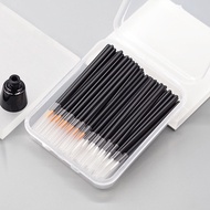 Dalam stok # Berus Celak Pakai Pakai dengan Penutup Pelapik Bibir Mudah Alih Pen Concealer Gincu Ber
