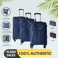 20/24/28 inch Expandable Oxford cloth Soft Case Anti-Scratch 4 wheels Hard Case Luggage bag(with loc