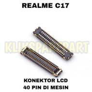 Realme C17 Lcd Connector Lcd Socket Connector In PCB