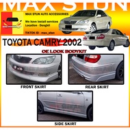 TOYOTA CAMRY XV30 ACV30 2002-2003 OE BODYKIT BUMPER SKIRGT LIP WALD STYLE FRONT SKIRT SIDE SKIRT REA