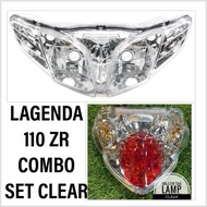 YAMAHA SRL110ZR LAGENDA110ZR LAGENDA ZR SRLZR SRL110 ZR HEAD LAMP HEAD LIGHT LAMPU DEPAN + TAIL LAMP