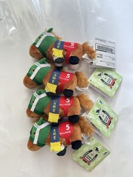 [$60@1  $200@4] SK JAPAN 日版 日本冠軍馬 純種馬 9cm無聲鈴鹿 吊飾 掛件 公仔 日本馬仔
