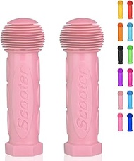 Scooter Grip Handlebar 1 Pair Bicycle Grip Fit for 2-3-4 Wheels Kid Kick Scooters,Children Bike,Rock