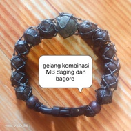 ASESORIS GELANG MUNTA BESI KOMBINASI BAGORE