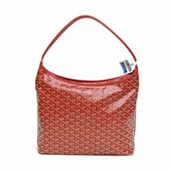 GOYARD BohemeHoboBag子母腋下包紅色PVC銀扣肩背包