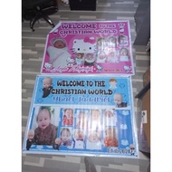 ♞2pcs tarpaulin 3x4ft free layout any design