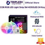 TERUJI TRIPLEDI LED STRIP COB RGB 5 METER 4050 LED WIFI BLUETOOTH