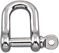 Esco EA638F-10A D Type Shackle (Stainless Steel) 1200.5 lbs (544 kg)