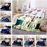 BTS BTS BTS Blanket Sofa Office Nap Blanket Soft Keep Warm Can Customize c7
