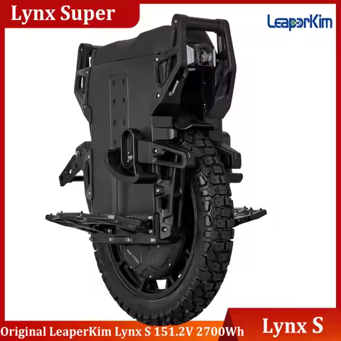 Newest LeaperKim Veteran Lynx S 151.2V 2700Wh 50S Battery 3800W Motor 2.75-14Tire 90mm Shock Stroke 