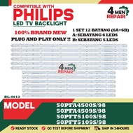 50PFA4500S/98/50PFA4509S/98 /50PFT5100S/98/50PFT5109S/98 PHILIPS 50 INCH LED TV BACKLIGHT (LAMPU TV)