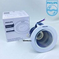 PUTIH Philips DOWNLIGHT RECESSED WHITE 66662 3 INCH 3" WHITE MAX 9w