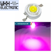 MERAH EWR27 LED HPL Pink High Power LED 3W Cool Pink Superbright