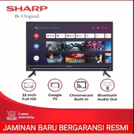 GOOGLE TV SHARP 32 INCH SMART ANDROID TV/GOOGLE TV 32 INCH SHARP GOOGLE TV SMART TV 32GH3000 NEW SER