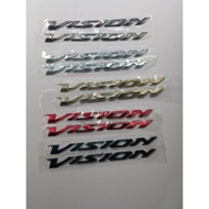 Vision side panel sticker 2016 2020