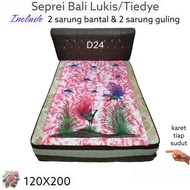 Sprei Bali Tinggi 30 cm Ukuran 120X200 160X200 180x200 200X200 Include 2 sarung bantal & 2 Sarung g
