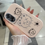 Case For OPPO A98 5G F23 5G A1 5G Phone Smile Garden Umbrella Shockproof Round And Fat