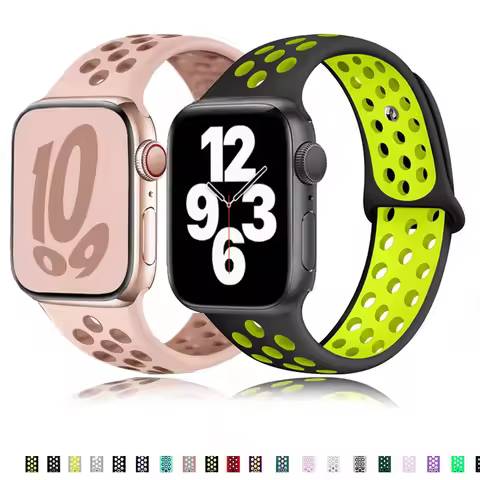 Sport strap For Apple Watch Band Ultra 49mm 44mm 45mm 38/40mm/41mm Silicone Pride Bracelet correa iW