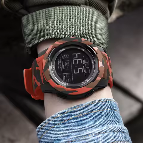 SMAEL 8105 Watch for Men Digital Watches Sports LED Wristwatches Men's 50m Waterproof Watch Digital