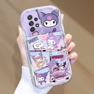 Compatible With Samsung Galaxy A52 A52S 5G For Fashion Cream Phone Case Cute hp Soft Sofcase Kesing 