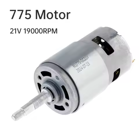 775 DC Motor 21V 19000RPM Universal Motor Replaces Part for Angle Grinder / Air Blower, 21V Universa