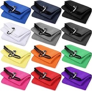 Moukeren 12 Pieces Golf Towel for Golf Bags with Clip 16 x 24 Inch Microfiber Golf Towel Accessories for Men Women Golf Cleaning