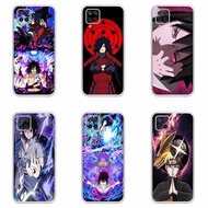 Samsung Galaxy A12 Case Anime Naruto Sasuke Soft TPU Phone Casing Shockproof Cover