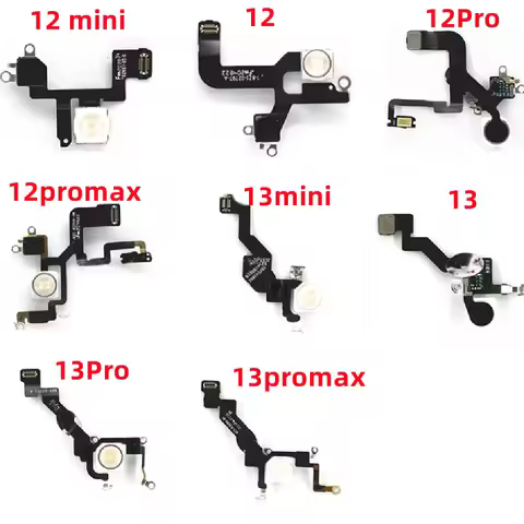 1pcs Proximity Distance Ambient Flash Light Sensor LED Flex Cable Repair Parts For iPhone 12 15 12 P