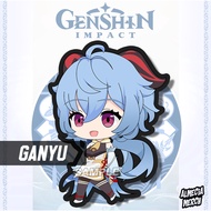 GANTUNGAN Genshin Impact Ganyu Keychain / Genshin Impact Keychain / Ganyu Character Keychain