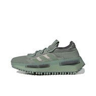 Adidas Originals NMD S1 Fabric Comfortable Low top Casual Shoes Womens Green IE9550