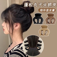 Pumpkin High Ponytail Hair Clip Female 2025 New Style Black Clip Top Small Hair Clip Not Collapsing 