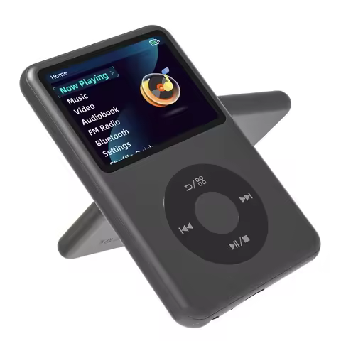 New Mini Portable Bluetooth MP3 MP4 Player with Speaker E-Book Video Player Student Learning Enterta