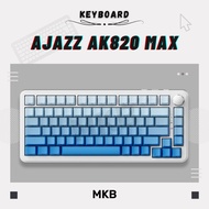 Ajazz AK820 Max PLUS 75% Hot-Swappable Programmable RGB Gasket 5 Layer Dampening Foams Full Build Ke