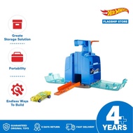 HOT WHEELS TRACKBUILDER LAUNCH BOX - RACING CAR TRACK TOY