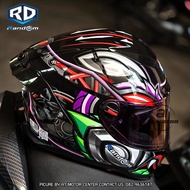 หมวกกันน็อคเต็มใบ RD Random รุ่น CZR-BT รองรับการติดตั้งบลูทูธ Bluetooth นวมถอดซักได้ มาตรฐาน มอก.