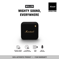 [OFFICIAL] Marshall Willen Bluetooth Speaker Black &amp; Brass - 1 year warranty + Free shipping (bluetooth speaker portable speaker portable bluetooth speaker wireless speaker speaker bluetooth)