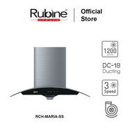 RUBINE RCH-MARIA-SS Arch Glass Hood with Suction 1200 m3/hr