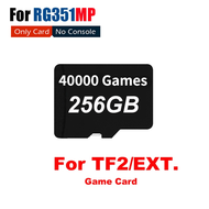256G Games TF Card ANBERNIC RG351MP SD card Retro Game Console Memery card for RG351MP games PS1 N64