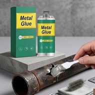 Metal Glue 50g Welding Repair Bonding Adhesive Fast-Drying Metal Glue for Home Outdoor Industry Mech