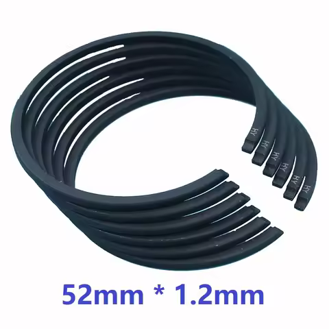 6pcs/lot 52mm *1.2mm Piston Ring For Fit For HUSQVARNA 272 272xp STIHL 046 MS460 MS461 064 MS640 MS6